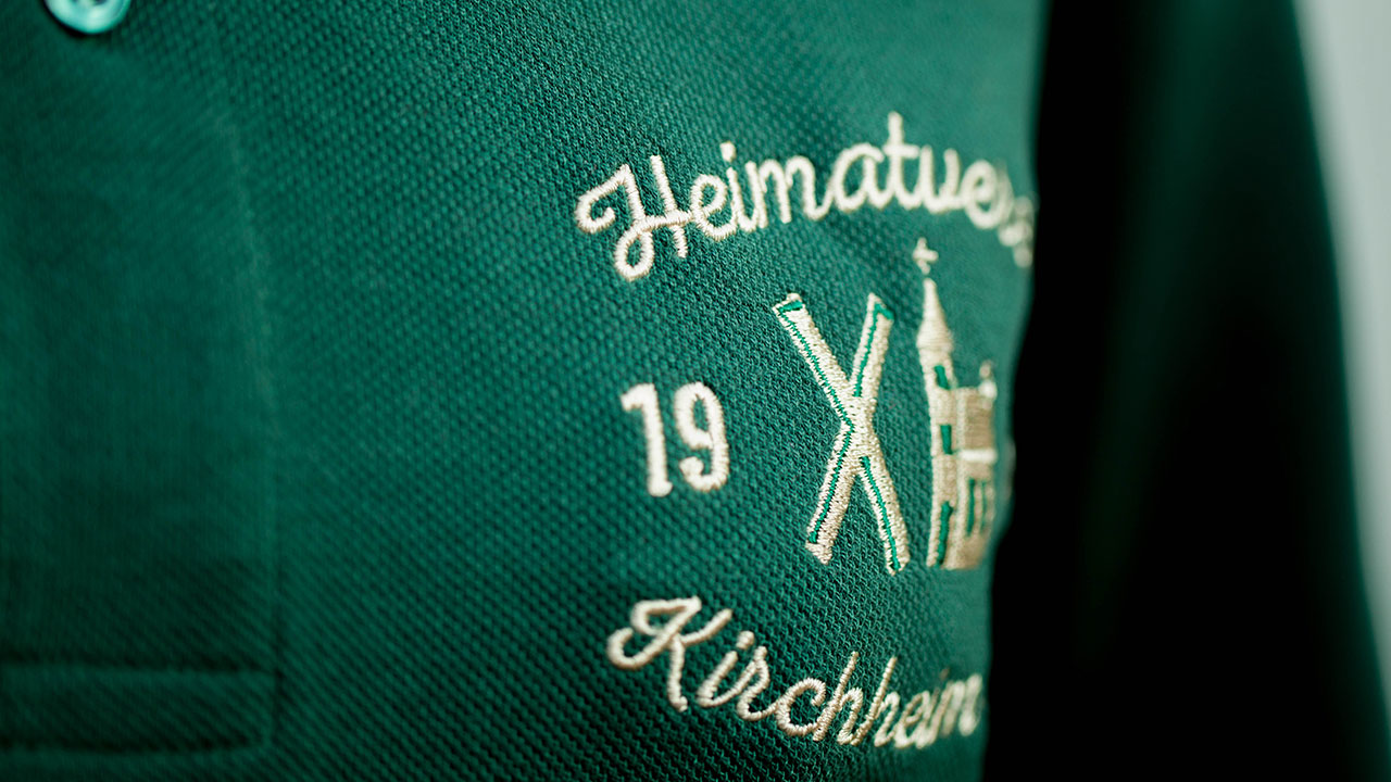 Heimatverein Kirchheim Poloshirts mit Bestickung
